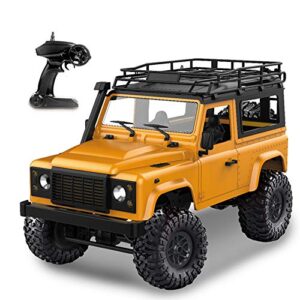 Goolsky Rock Crawler 1/12 4WD 2.4G Remote Control High Speed Off Road Truck RC Car Led Light RTR MN-D9