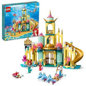 LEGO 43207 Disney Princess Ariel’s Underwater Palace Castle Toy