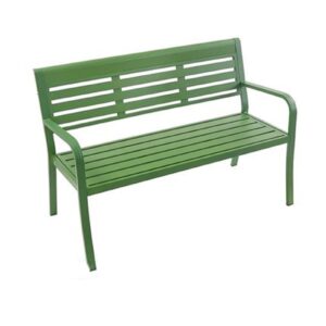Iron Bench with Backrest