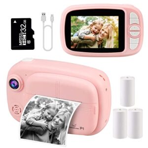 GlobalCrown Instant Camera for Kids