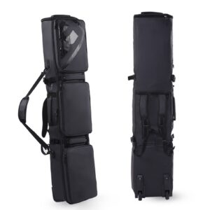 Single Double Snowboard Bag with Wheel